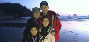 The Lovelace Family in Cannon Beach, OR