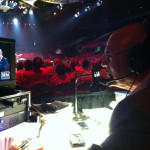 Producer Phil Brower at work - #NQC2013