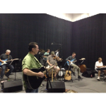 Rehearsal last night at the Sound Check in Nashville for The Music City Show